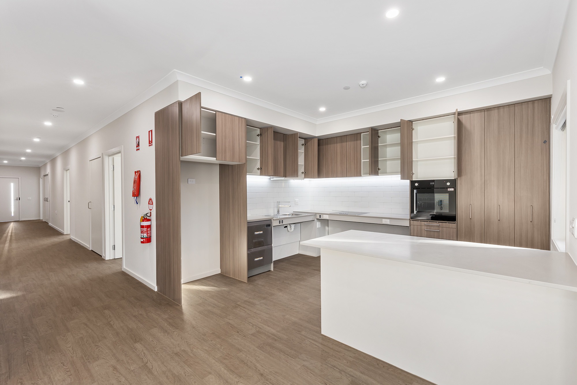 11 jillian street cranbourne kitchen and hallway