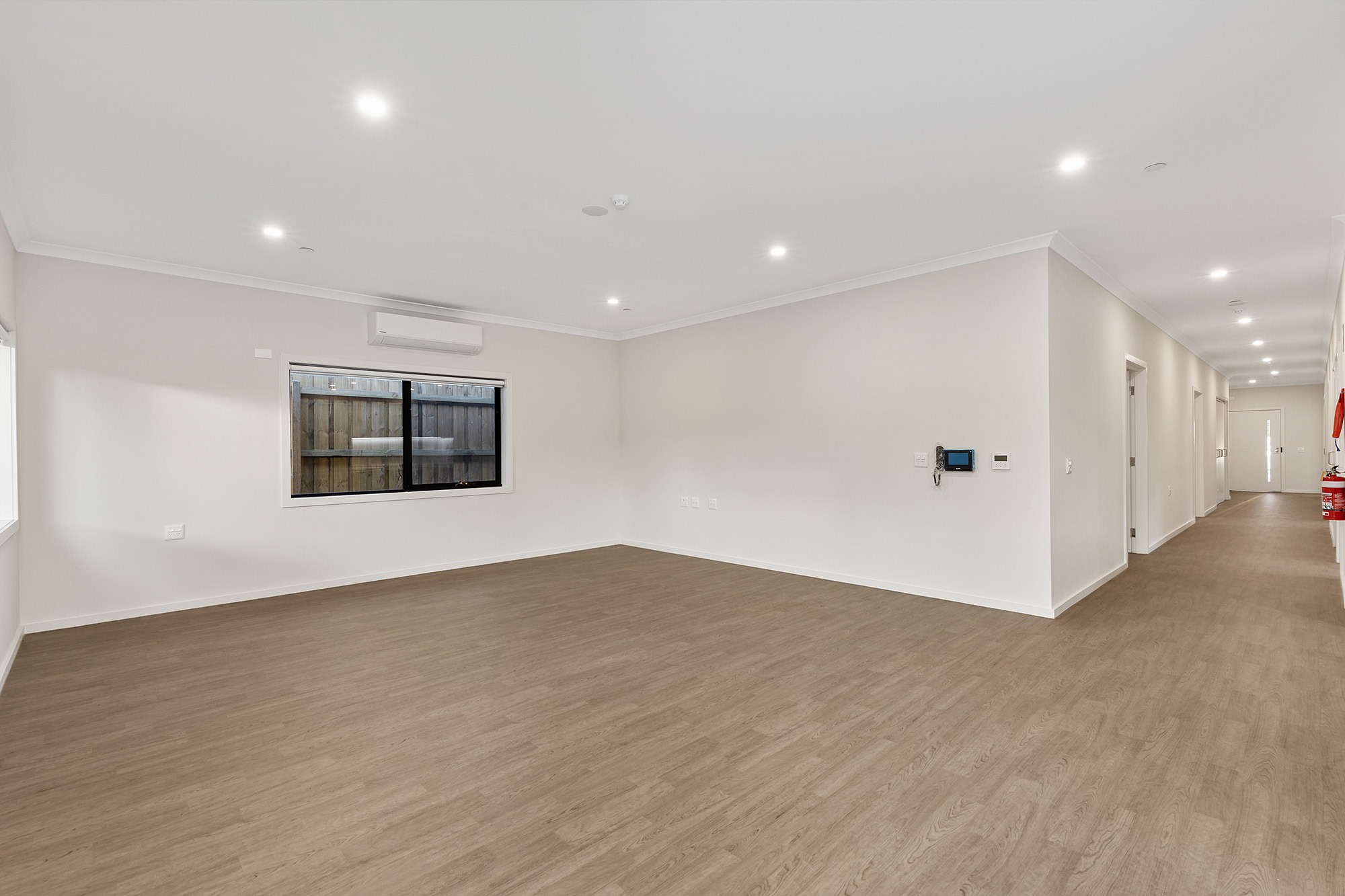 12 jillian street cranbourne living dining hallway